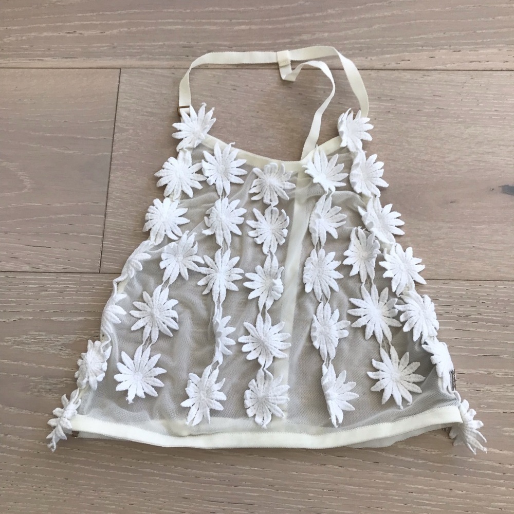 For Love & Lemons SKIVVIES Secret Garden Bra XS - Picture 7 of 9